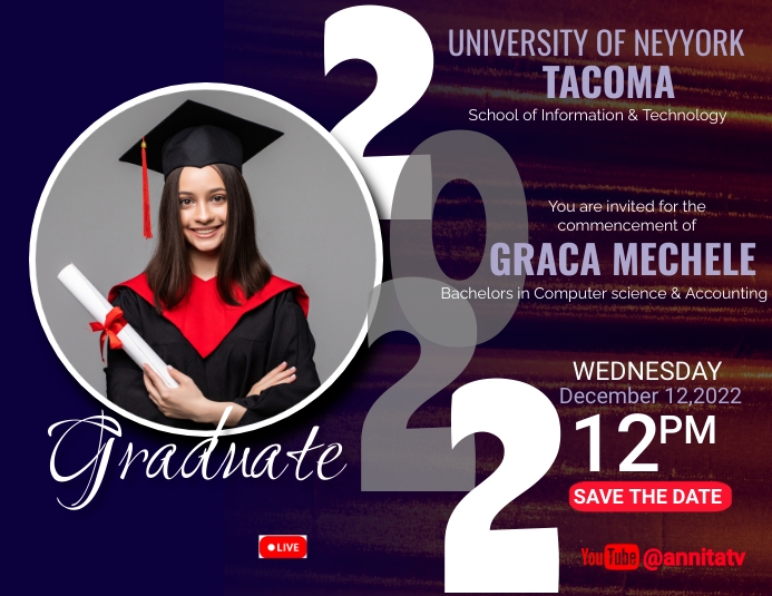 graduation cover Template | PosterMyWall