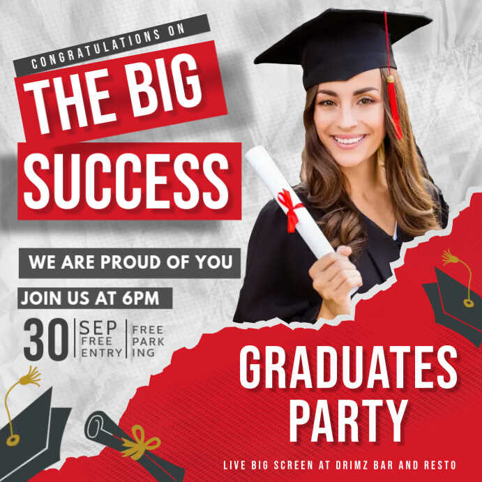 graduation Template | PosterMyWall