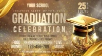 Graduation Digital Display (16:9) template
