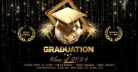 Graduation Facebook Event Cover template