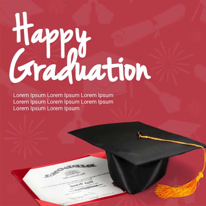 graduation Template | PosterMyWall