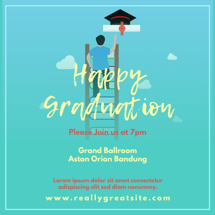 GRADUATION Template | PosterMyWall
