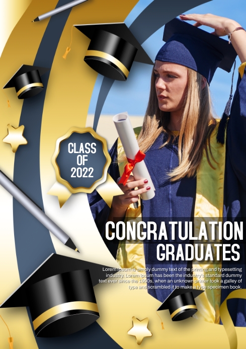 graduation Template | PosterMyWall