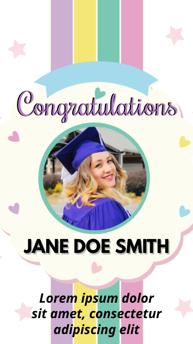 Graduation Template | PosterMyWall