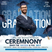 Graduation Publicación de Instagram template