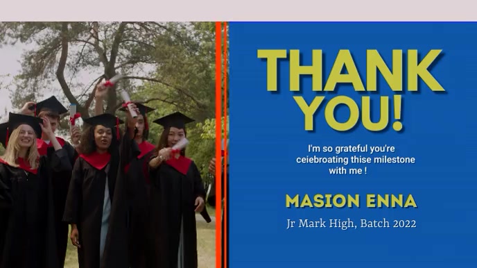 Graduation Template | PosterMyWall