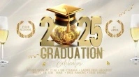 Graduation Pantalla Digital (16:9) template