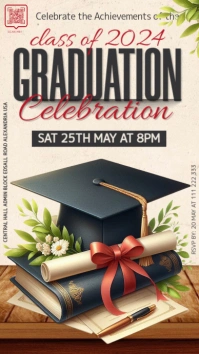 graduation Instagram Story template