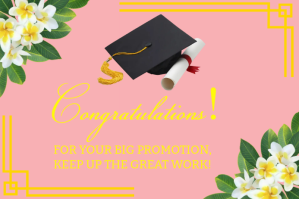Graduation Label template