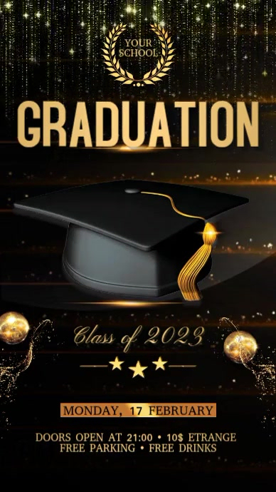 Graduation Template | PosterMyWall