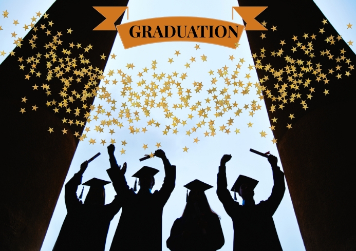 GRADUATION A4 template