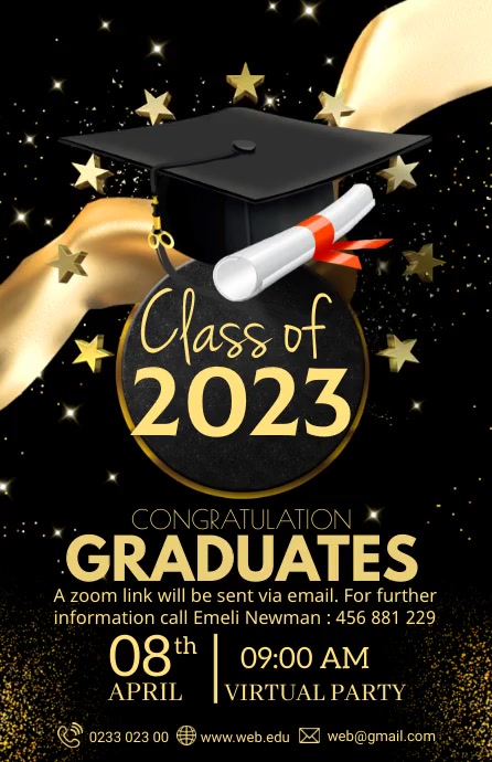graduation Template | PosterMyWall