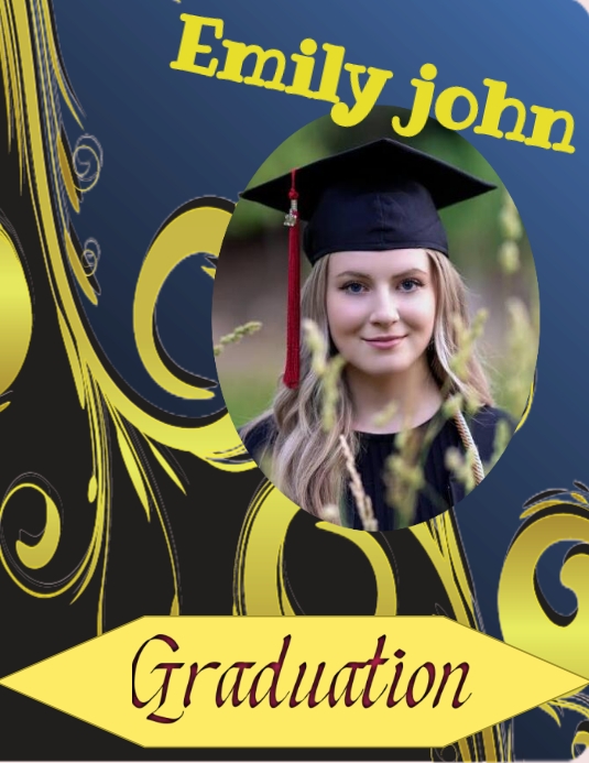 Graduation Template | PosterMyWall