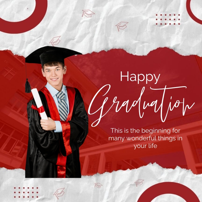 Graduation Template | PosterMyWall