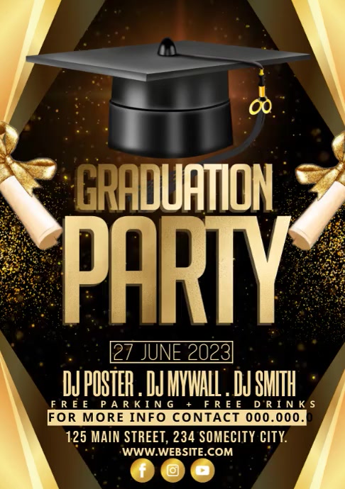 graduation Template | PosterMyWall