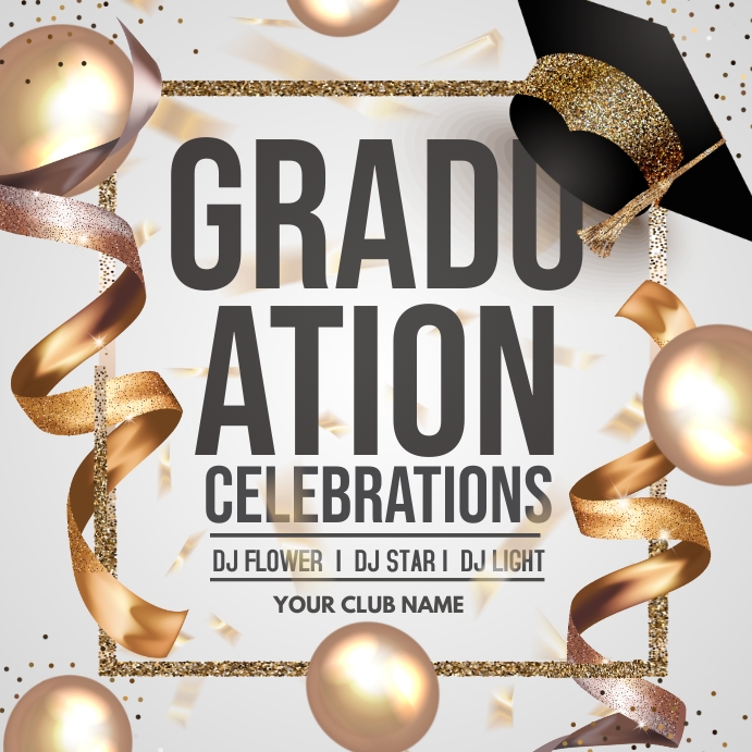 graduation Template | PosterMyWall