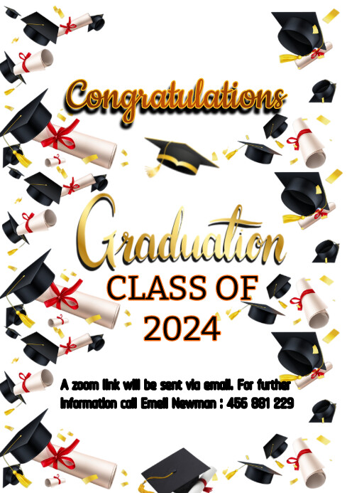Graduation Template PosterMyWall