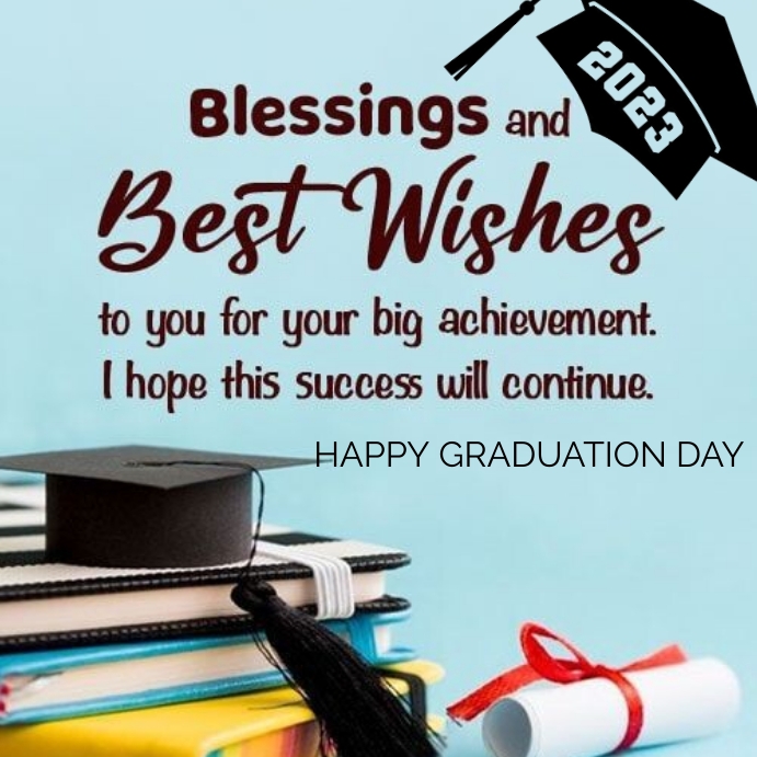 Graduation Template | PosterMyWall