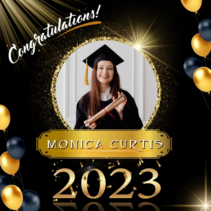 Graduation Template | PosterMyWall