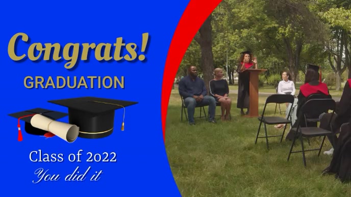 Graduation Digitale Vertoning (16:9) template