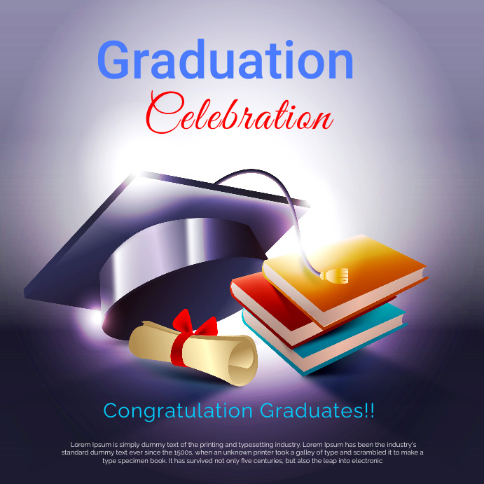 graduation Template | PosterMyWall