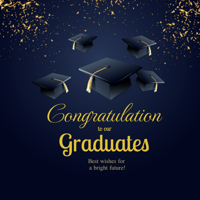 Graduation Template | PosterMyWall