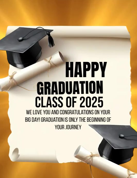 Plantilla de Graduation | PosterMyWall
