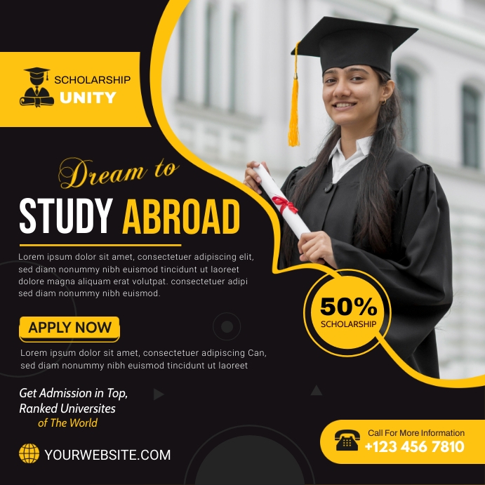 Graduation Template | PosterMyWall