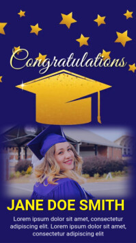 Graduation Display Template | PosterMyWall