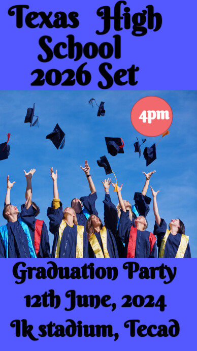 Graduation Umbukiso Wedijithali (9:16) template