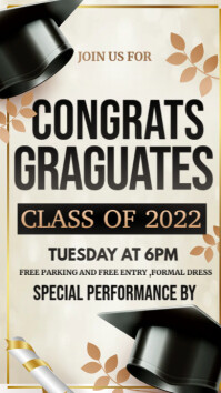 Graduation Display Template | PosterMyWall