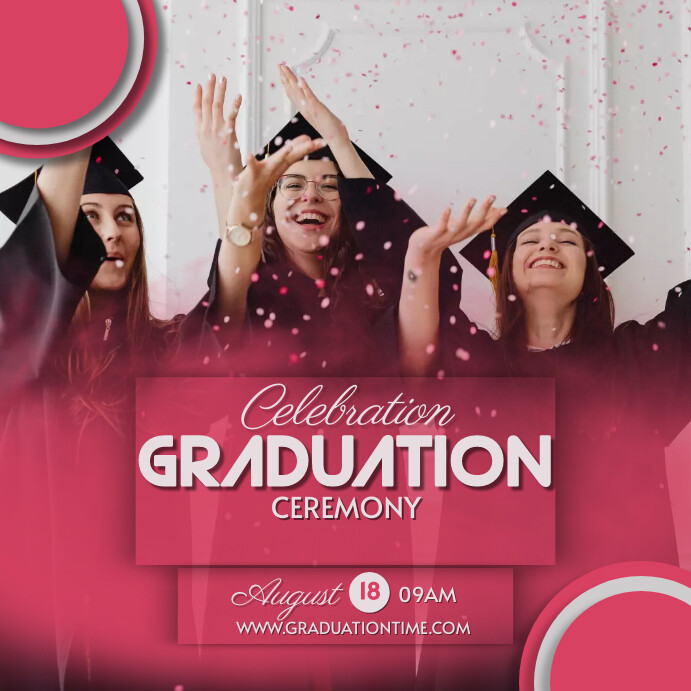 GRADUATION Template | PosterMyWall
