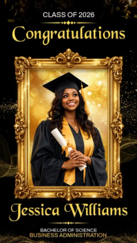 Graduation História do Instagram template