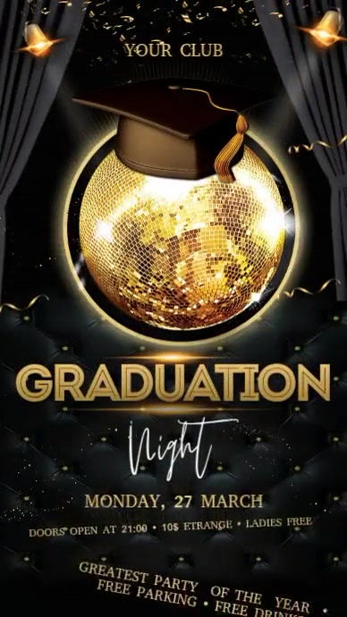 Graduation Template | PosterMyWall