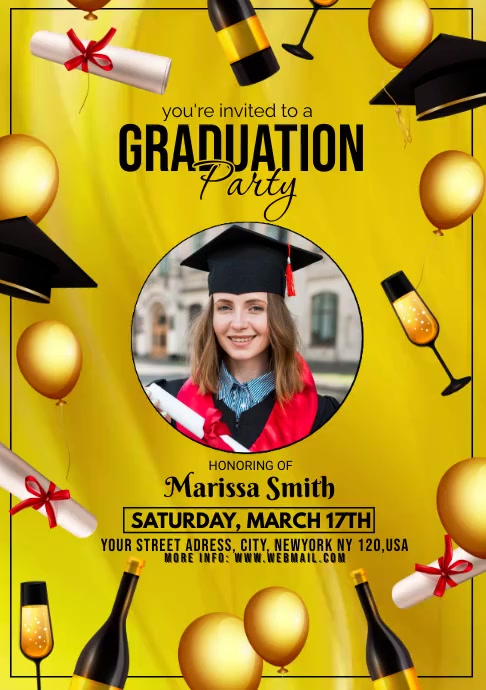 graduation Template | PosterMyWall