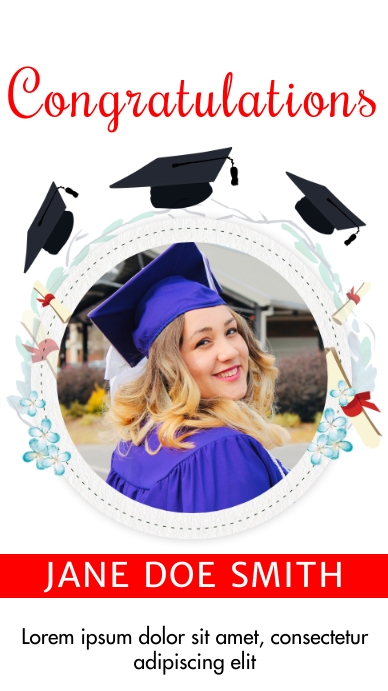 Graduation Template | PosterMyWall