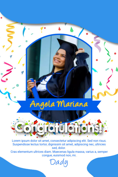 graduation Template | PosterMyWall