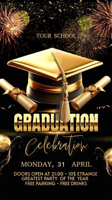 Graduation Display Template | PosterMyWall