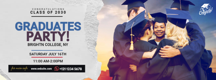 Graduation Event Template | PosterMyWall