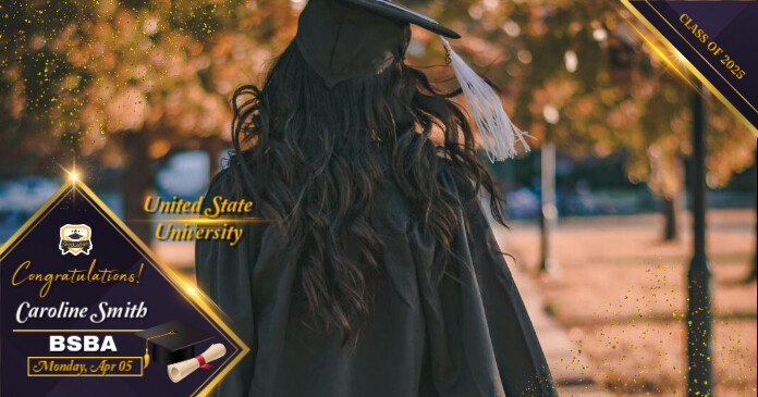Graduation facbook image Template | PosterMyWall