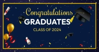 Graduation Facebook Shared Image template