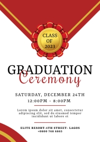 Graduation flyer Template | PosterMyWall