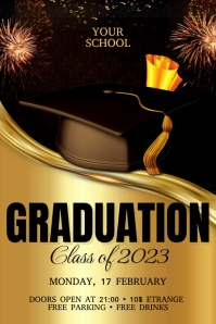 Graduation Template | PosterMyWall