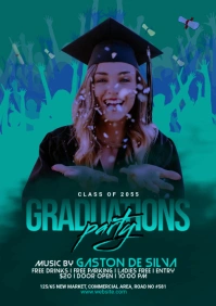 Graduation Flyer Template A2
