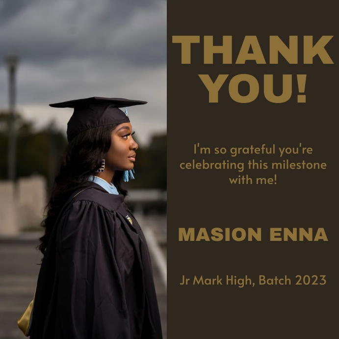 graduation flyer template | PosterMyWall