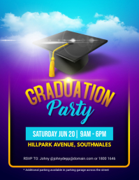 graduation party flyer