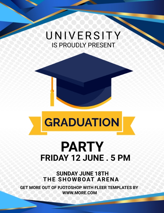 Graduation Flyer Template | PosterMyWall
