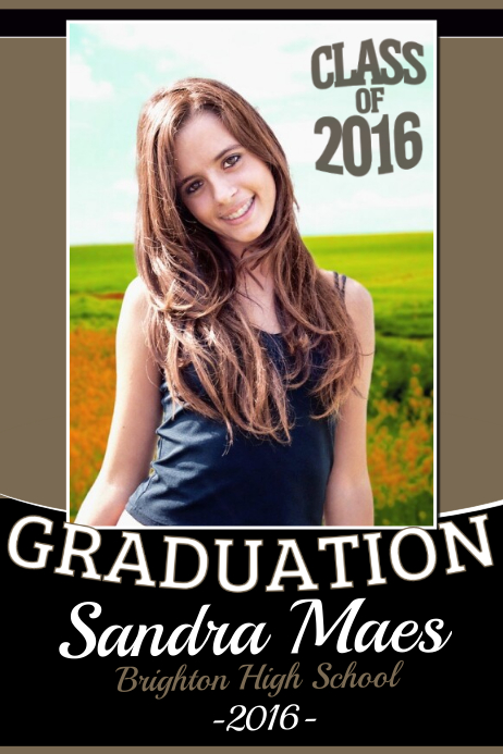 Graduation Template | PosterMyWall