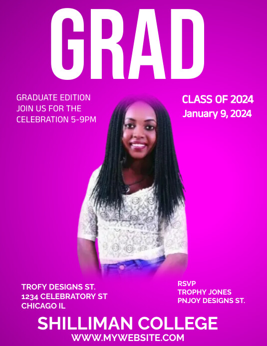 Graduation flyers Template | PosterMyWall