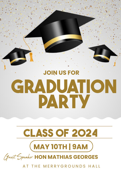 Graduation Flyers Template | PosterMyWall